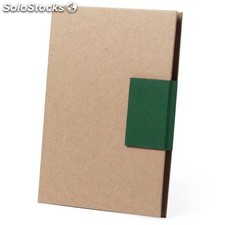 Libreta de notas de cartón reciclado