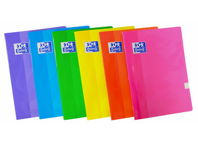 Libreta escolar oxford 48 h din a5 rayado horizontal colores surtidos - Foto 2