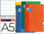 Libreta escolar oxford 48 h din a5 rayado horizontal colores surtidos - 1