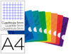 Libreta escolar oxford openflex tapa flexible optik paper 48 hojas din a4 cuadro
