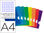 Libreta escolar oxford openflex tapa flexible optik paper 48 hojas din a4 cuadro - 1
