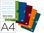 Libreta liderpapel scriptus a4 48 hojas 90g/m2 rayado montessori 3,5mm con - 1