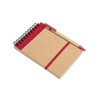 Libreta papel reciclado rojo MIIT3789-05