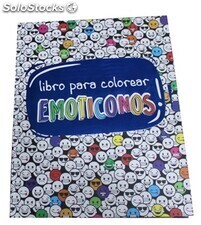 Libro para colorear emoticonos