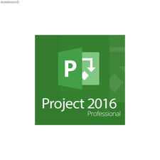 Licencia Microsoft Project Professional 2016 para 1 PC