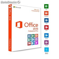 Licencia Office 2016 Pro Plus para 1 PC Windows