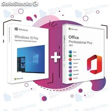 Licencia Windows 10 pro + Office 2021 pro plus para 1 pc