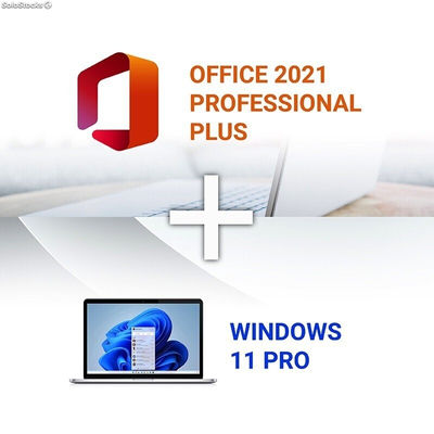Licencia Windows 11 pro + Office 2021 pro plus para 1 pc - Foto 3