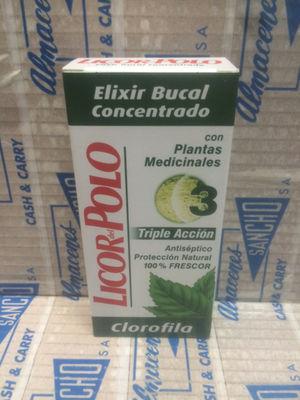Licor Del Polo Elixir Bucal Concentrado Verde 75 ml. (Plantas Medicinales)