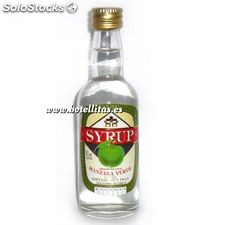 Licor manzana verde Syrup sin alcohol 5 cl