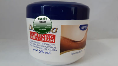 Lightening Body Cream, Crema aclarante, Natural Lightening -Made in EU-