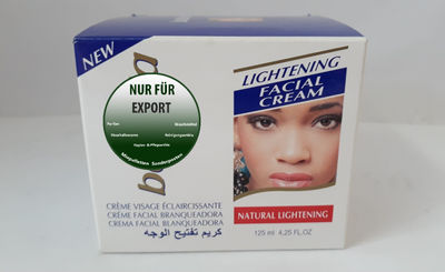Lightening Facial Cream, crème blanchissan, Natural Lightening -Made in Spain-