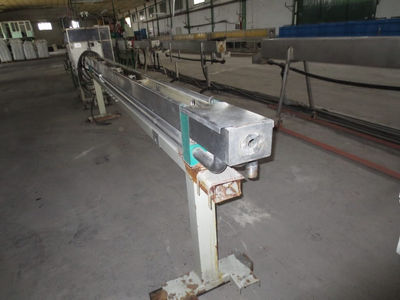Ligne complète pour tuyaux de P.E. avec machine à insérer goutteurs intégrés - Photo 3