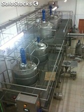 Ligne de production produit laitier