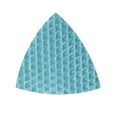 Lija diamantada R triangular 80mm grano 1800