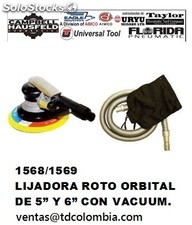 Lijadora Roto Orbital con Vacuum industrial (Disponible solo para Colombia)