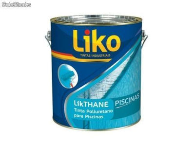 Likthane Piscina 4,5l - Kit com tinta, catalisador e diluente.