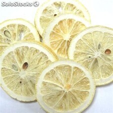 Limão liofilizado