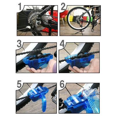Limpador de Correntes de Bicicleta Maquina Limpa Corrente Bike Ciclismo - Foto 5