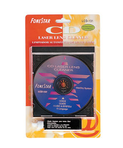 Limpiador de cabezas láser para reproductores de CD FONESTAR LCD-131