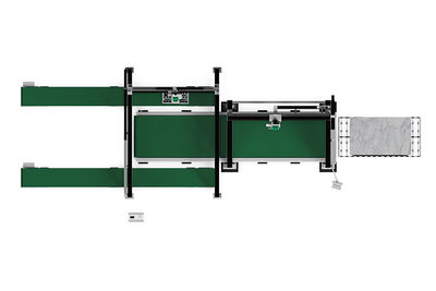 Línea de producción automática de losas de cuarzo con sierra de puente de 5 ejes - Foto 2