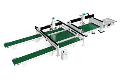 Línea de producción automática de losas de cuarzo con sierra de puente de 5 ejes - Foto 3