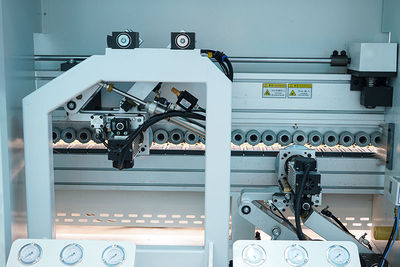 Línea de producción circular automática de la máquina de bandas de borde EC-56 - Foto 5