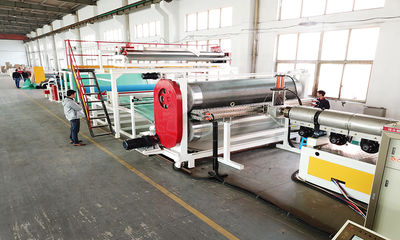 Línea de producción de paneles de drenaje de HDPE - Foto 2