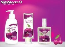 Linha secrets - kit com Hidratante Corporal, Mãos e Body splash