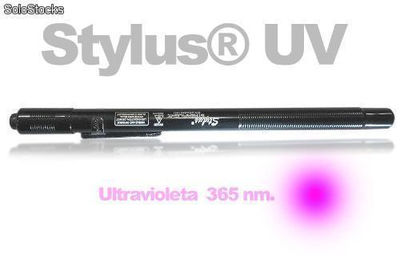 Linterna bolígrafo ultravioleta stylus uv 365 nm
