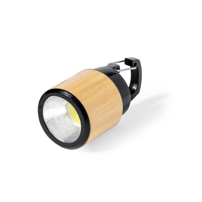Linterna fabricada en bambú con mosquetón - Foto 2