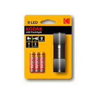 Linterna Kodak 9LED de aluminio (2W)