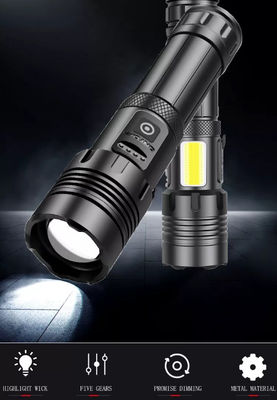 Linterna LED 2000 lm. Bateria recargable - Foto 3