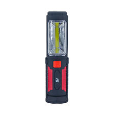 Linterna LED de Trabajo Plegable con 2 Modos de Iluminación Negro/Naranja 6000K