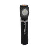 Linterna LED Luz Lateral con USB y 4 Modos De Iluminación Negro/Plata 7500K