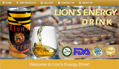 Lion&amp;#39;s drink energy - Photo 2