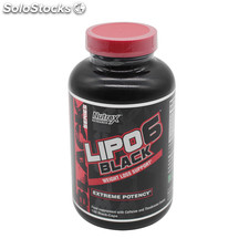 Lipo 6 Black 120 Black Capsules