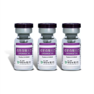 Liporase hyaluronase coréenne acide hyaluronique dissous 10 flacons / boîte - Photo 4