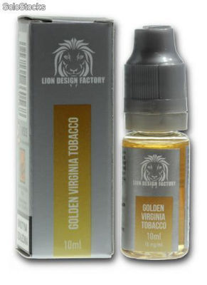 Liquid Lion Golden Virginia Tobacco 10 ml - 9 mg/ml