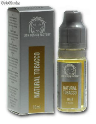 Liquid Lion Natural Tobacco 10 ml - 9 mg/ml