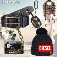 Liquidacion de accesorios de moda marca Diesel mujeres y hombres