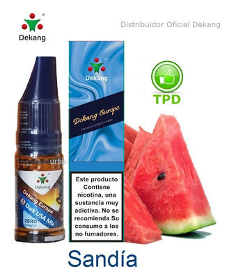 Líquido para sabor de cigarro eletrônico Sandia / Watermelon 0mg