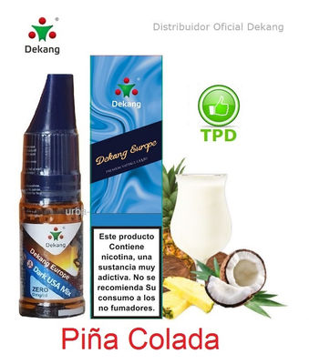 Liquido per sigaretta elettronica dal sapore di Piña colada / Pina colada