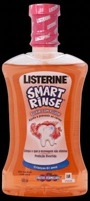 Listerine Enxaguar Smart Rinse 500 ml Berry