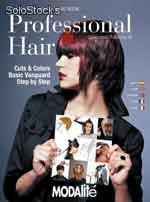 Livro de corte e coloração Professional Hair - Coleção técnica 9