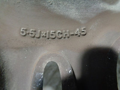 Llanta / R1555JX15CH45 / aluminio 14P / 5.5JX15CH-45 / 4414455 para mg rover ser - Foto 4