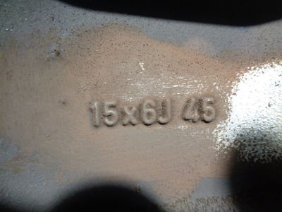 Llanta / R15X6J45 / aluminio 5P / 15X6J45 / 4326105 para nissan almera (N16/e) 2 - Foto 4