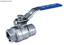 Llave de paso válvula bola Inoxidable 2&quot; npt