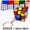 Llavero Cubo de Rubik 12 unidades. Detalles para Comunion - 1