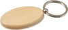 Llavero de madera en forma oval
